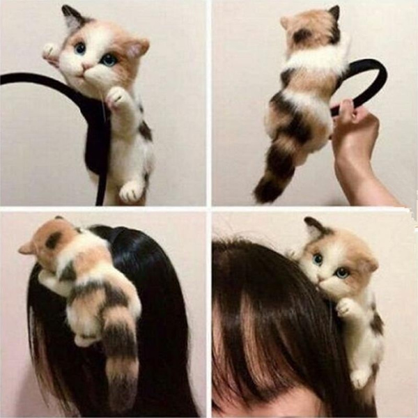 cat hair toy