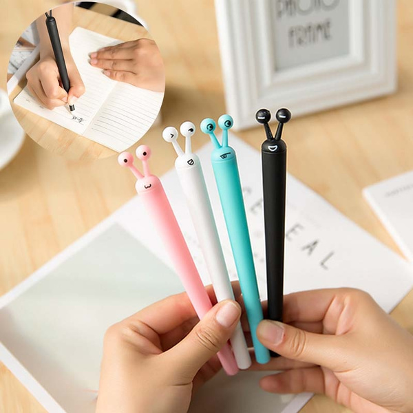 3pcs 0.5mm Writing Homework Pen Cute Amazing Snail Cartoon Gel Ink Pen ...