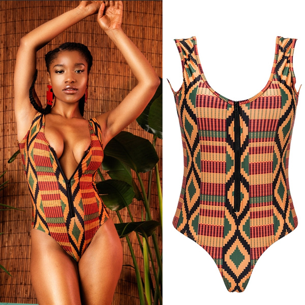 Zipper sales bathing suits