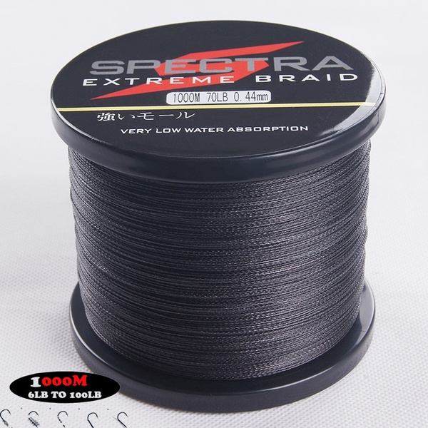 New fishing line 1000m (12 colors available) meters 4 strand SPECTRA 100%  PE Multifilament braided fishing line