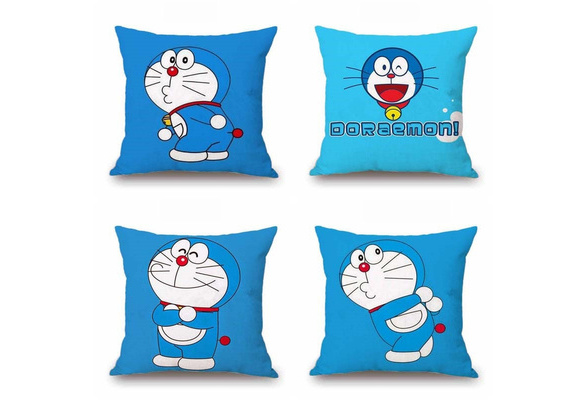 doraemon pillow cover