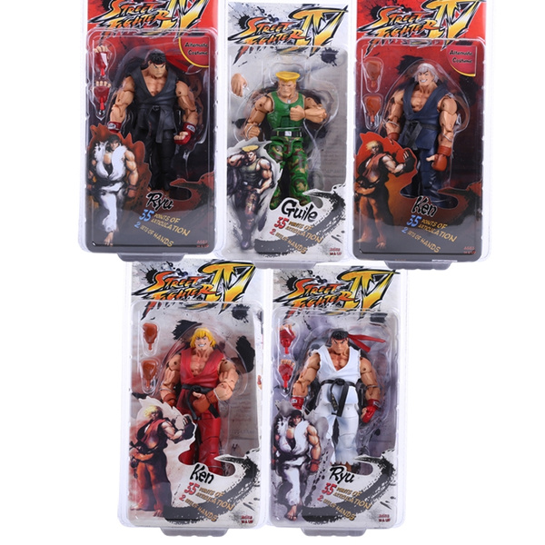 NECA - Street Fighter IV - Guile (loose) 3663441427897
