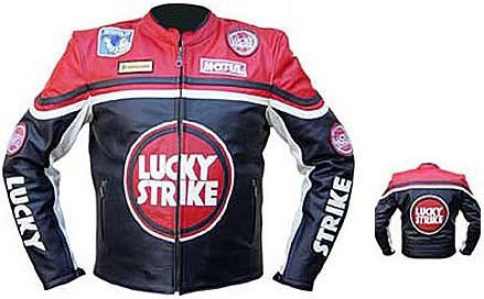 Reseñas de clientes: de cuero moto con protección Lucky Strike