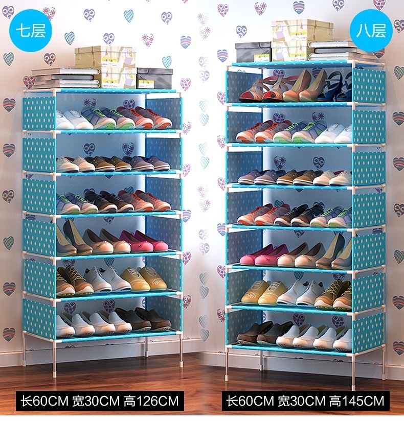 Simple Shoe Rack Storage Cabinet Shoe Rack Multilayer Simple Modern Economic Wish