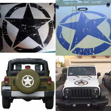 Car Sticker, Star, vinyl sticker, Carros