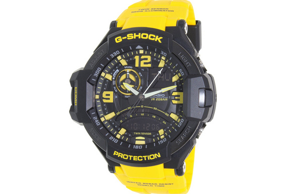g shock ga 1000 yellow