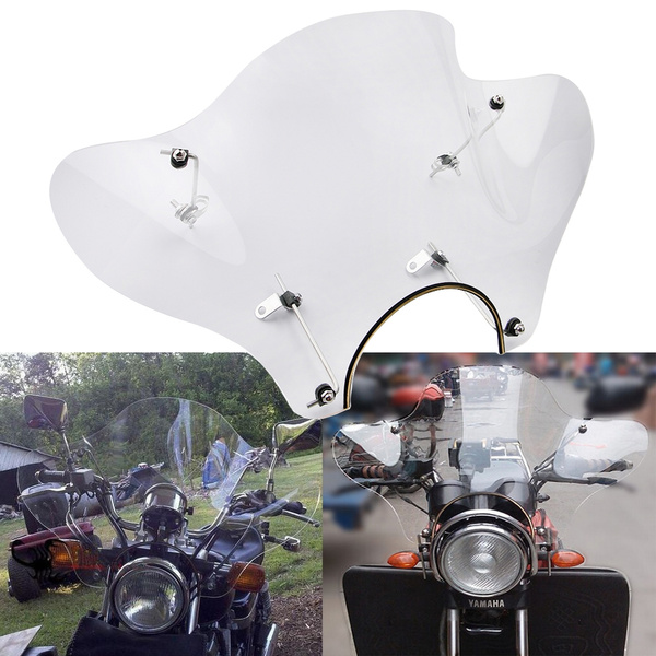 universal motorcycle windshield mounting brackets