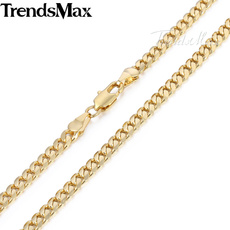yellow gold, mens necklaces, Chain, gold