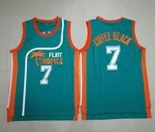 Stitched Coffee Black Flint Tropics Basketball Jersey 7 Stitched – Jersey  Champs