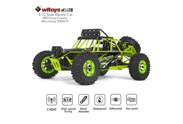 Original Wltoys 12428 1/12 4WD Electric Brushed Crawler RTR