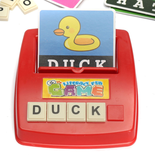 English Spelling alphabet letter Game Montessori early learning ...