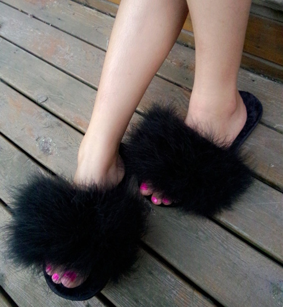 wish fluffy slippers