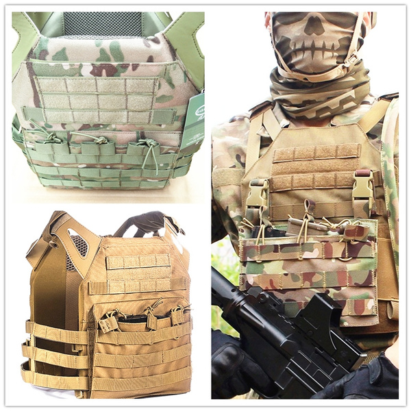 2017 New TACTICAL Military Tactical Plate Carrier Ammo Chest Rig JPC ...