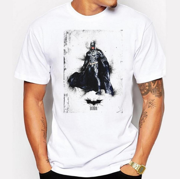 Newest Cool Super hero Batman Printed T Shirt Summer Men Boy