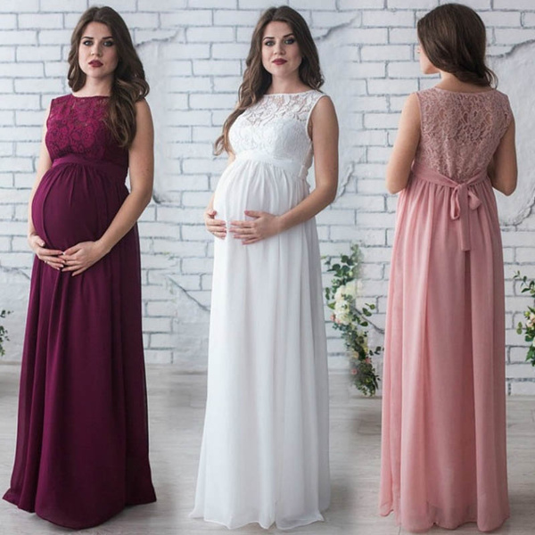 Chiffon maxi outlet dress maternity