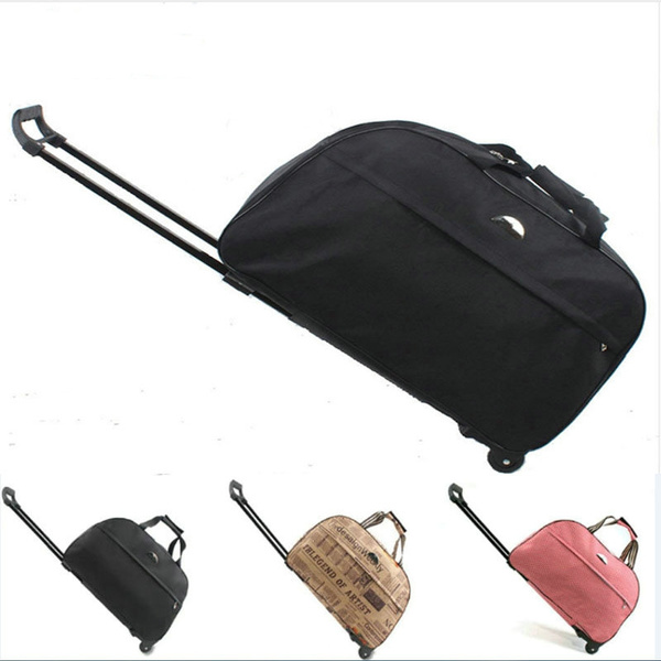 Buy Dejan (Expandable) Duffle Trolley Bag / Luggage Bag 20 Inch /52 cm -  Duffel Strolley Bag - (Red) at Amazon.in