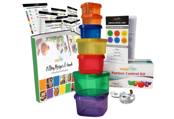  smartYOU Products 21 Day Portion Control Containers