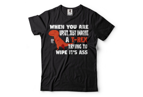 Funny T-Shirt T-rex Funny Trex Graphic 