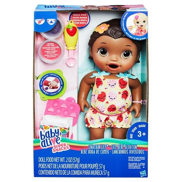 baby alive snackin lily african american