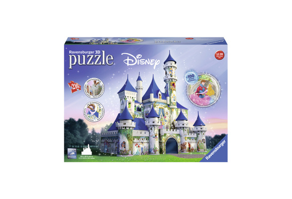 Puzzle 3d disney sales castle