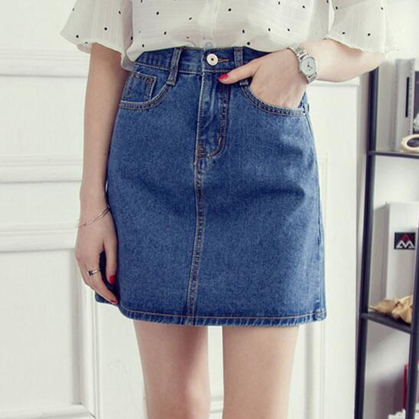 Plus size 2024 jean skirts xxl