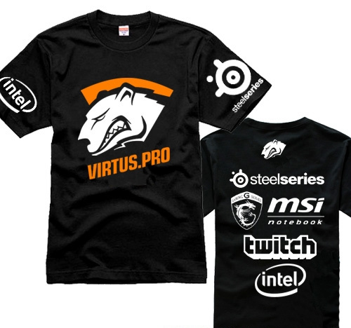 CSGO DOTA2 Virtus.pro Team Jerseys Customized Name Solo Neo VP