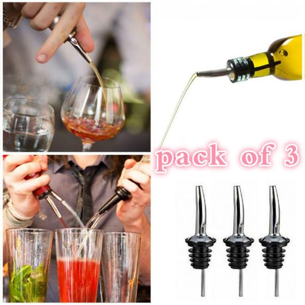 STAINLESS STEEL WINE POURER