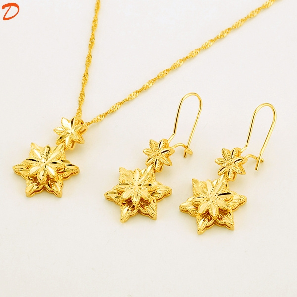 African gold online plated jewelry sets