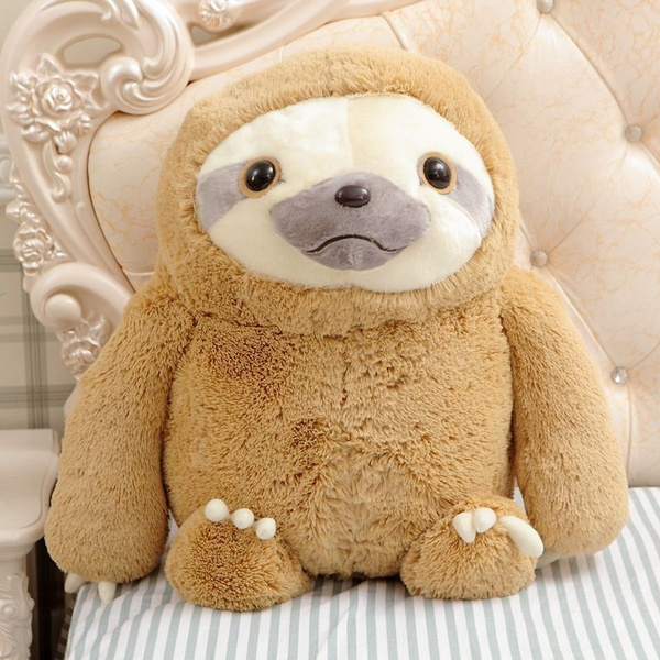 Giant Sloth Stuffed Plush Doll Amuse Mikke Monoko Soft Toys Birthday Gift 28" 