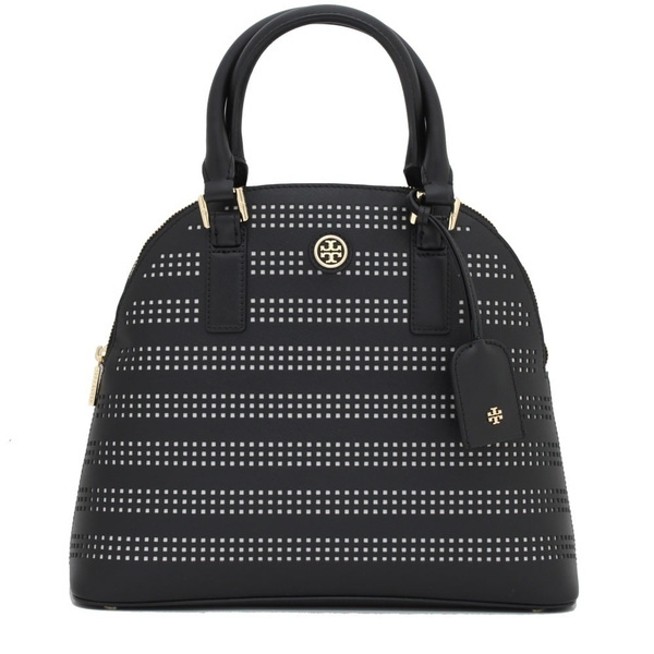 Tory Burch Robinson Perforated Dome Satchel