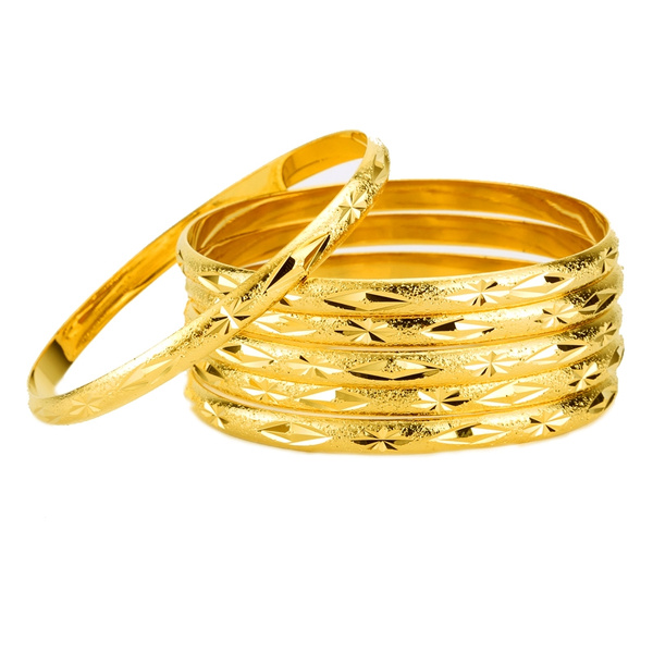 18k gold filled bangle