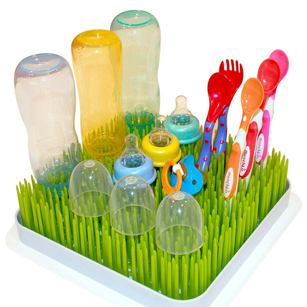 PLASTIC GRASS DISH DRYING RACK