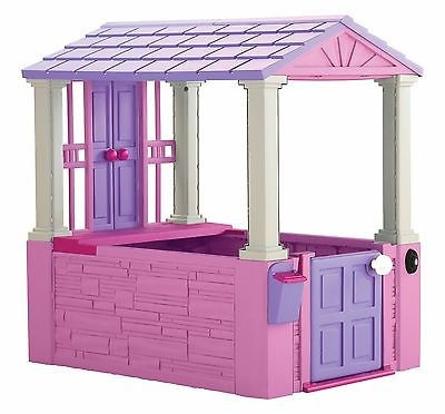 Pink hot sale plastic playhouse