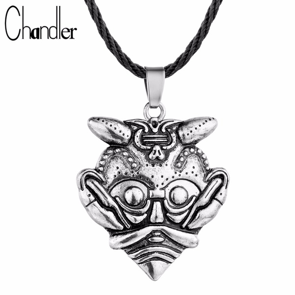 The mask of Loki Pendant Amulet 