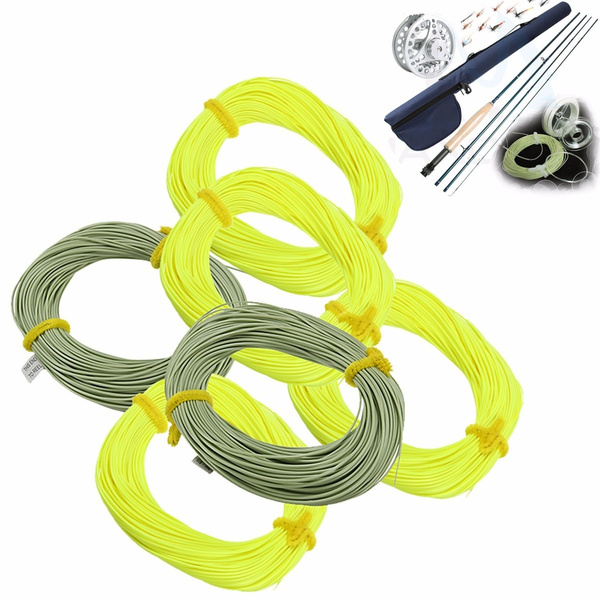 30m DT3-DT9 Outdoor Nylon Fly Fishing Line Weight Forward Floating