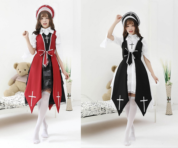 Medieval Templar Knight Witch Gothic Lolita Crusader Surcoat Blouse Hat ...