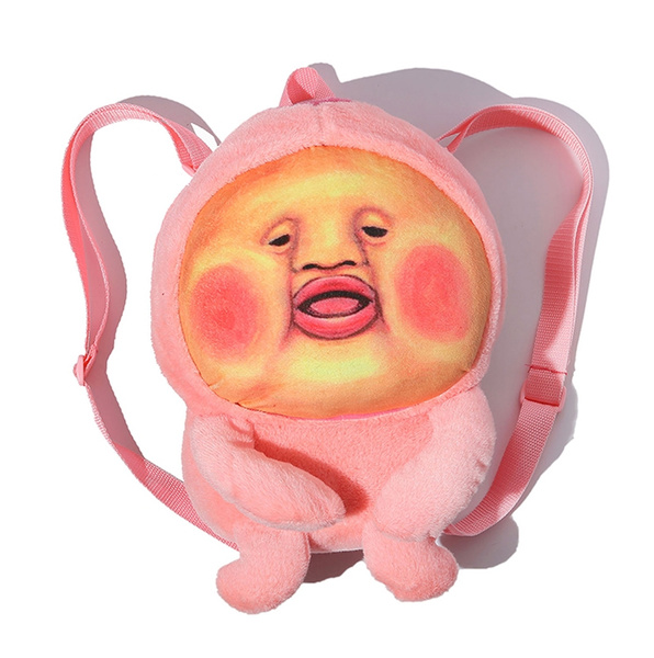 peach plush toy