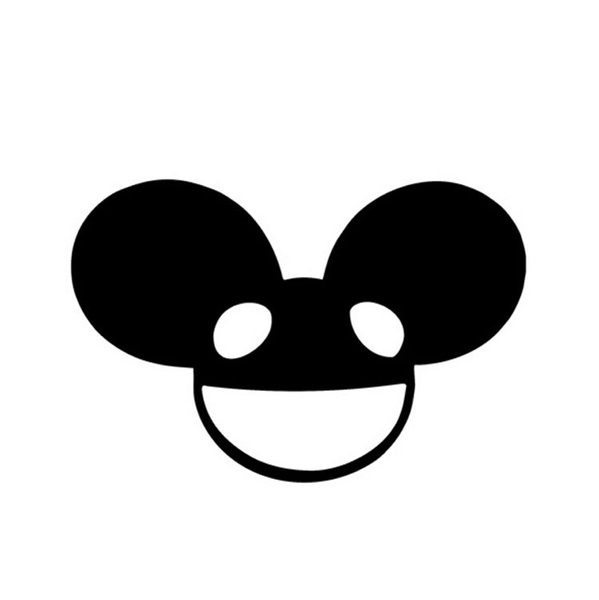 15*10CM Deadmau5 Dead Mouse Face Car Sticker Decals DJ Personalized Car ...