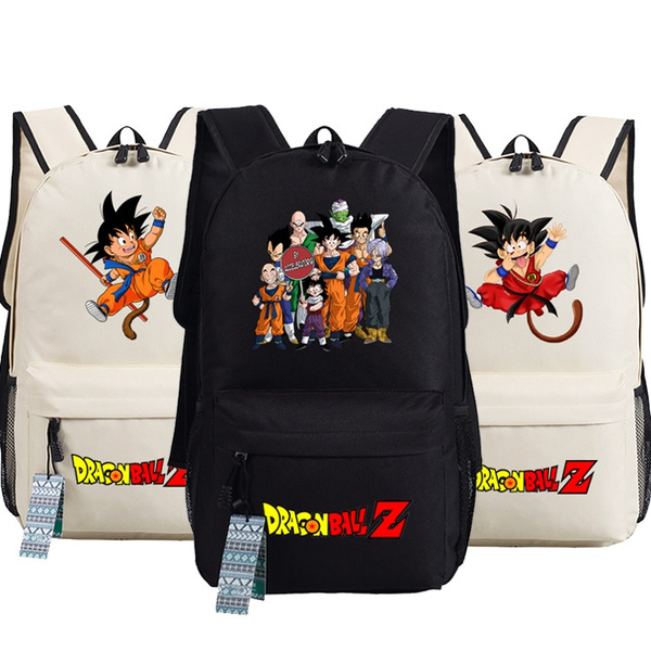 Boys Gift Dragon Ball Super God Goku Combat Backpack Satchel School Book Pen Bag