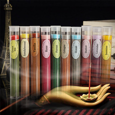 50 Sticks Incense Burners Aromatherapy Fragrance Spices Fresh Air Natural Aroma Indoor Spices Sandalwood Clean Air