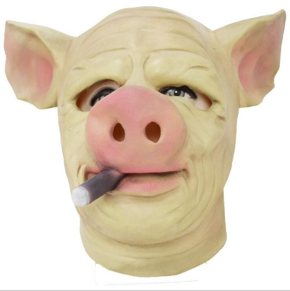 Boar Rubber Mask Fancy Dress Costume Tenue Prop Boars head PIG Boar Rubber Mask Fancy Dress Costume Tenue Prop Boars head PIG