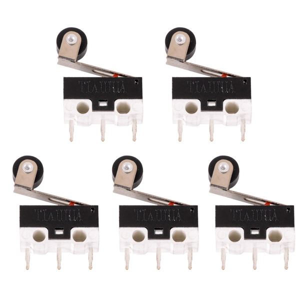 5 x Ultra Mini Micro Switch Roller Lever Actuator Microswitch SPDTSubMiniatureDD 