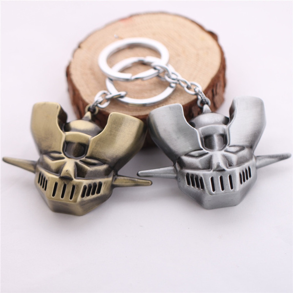 Mazinger Z Keychain Grendizer Goldorak Great Mazinger Head W Ship ...