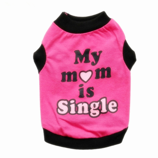 Letter Print Pet Dog Cute Funny Vest Summer Puppy Clothes Soft Chihuahua  Small Dog Shirt | Wish