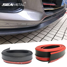 2.5m(8.2ft) / Roll Car Front Bumpers Lip Door Side Skirt Protector Scratch-resistant Rubber DIY Auto Accessories