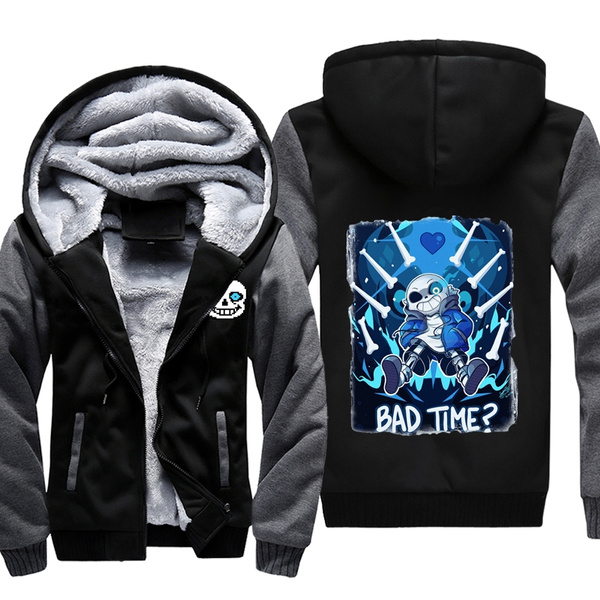 Sudadera con capucha de Sans Undertale para Cosplay, chaqueta con máscara  de emulsión, suéter de terciopelo con cremallera, traje de juego de  animación, 2019|Disfraces de anime| - AliExpress