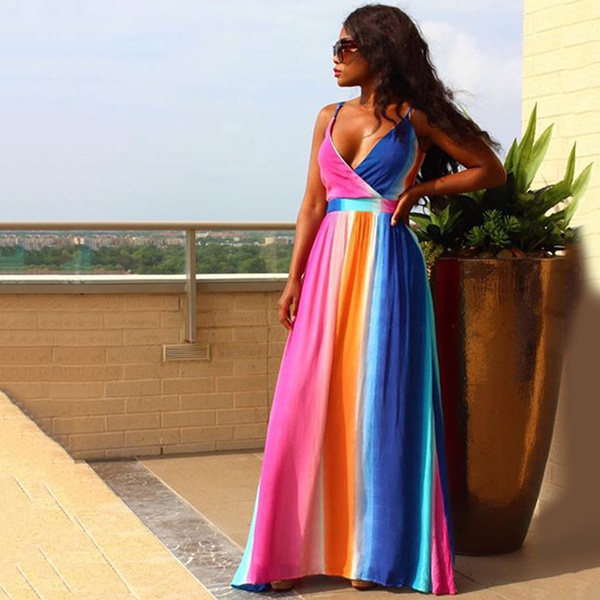 Wish rainbow clearance dress