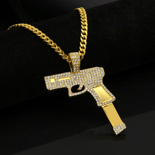 Bling Bling Gold Silver Plated Hip Hop 