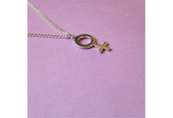 Venus Symbol Necklace by Jade Rabbit Design | Jade Rabbit Design