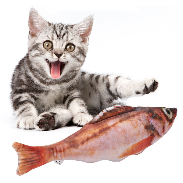 Simulation De Poisson Pour Chat Animal Jouet M Cher Wish